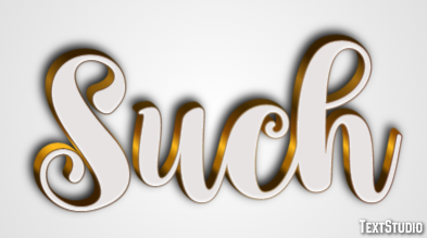 Such Text effect