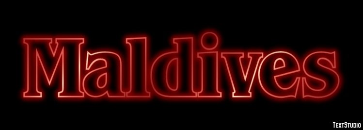 Maldives Text Effect