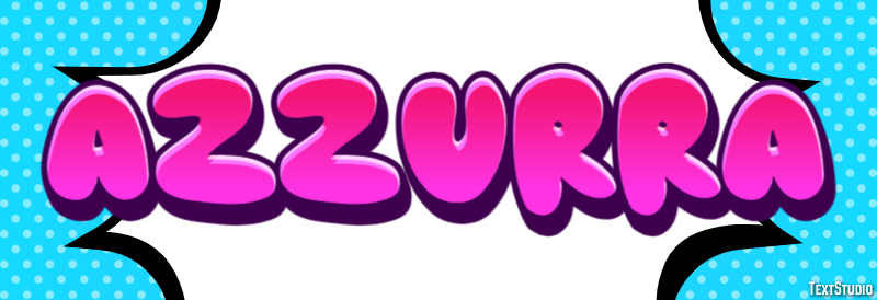 Azzurra Effetto testo