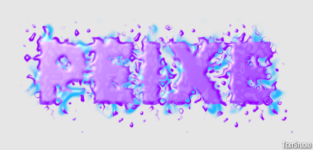 Peixe Efeito de texto