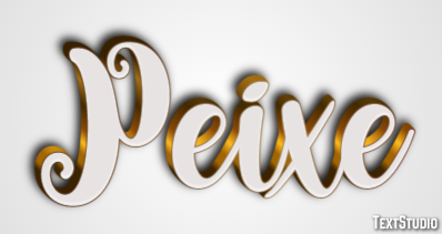 Peixe Efeito de texto