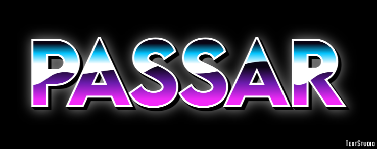 Passar Efeito de texto