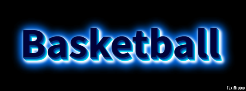 Basketball テキスト効果