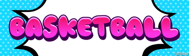 Basketball Effetto testo
