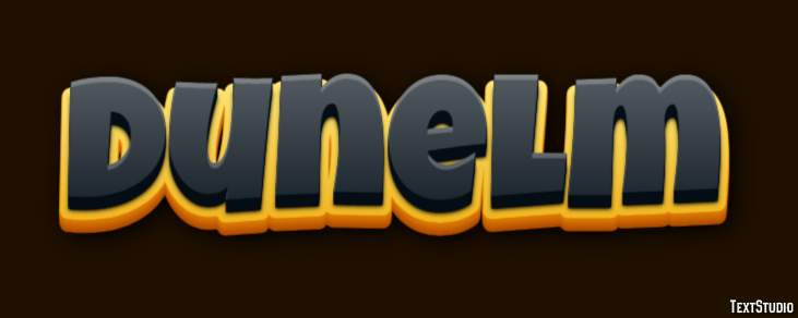 Dunelm Text effect
