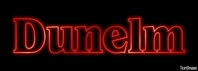 Dunelm Text Effect