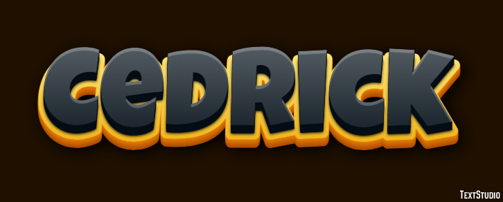 Cedrick Text Effect