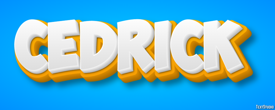 Cedrick Text Effect