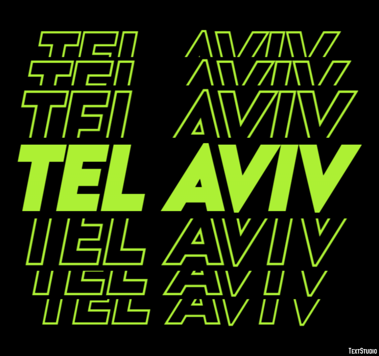 Tel Aviv Efekt tekstowy