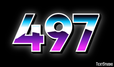 497 Text Effect