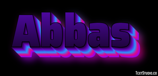 Abbas テキスト効果
