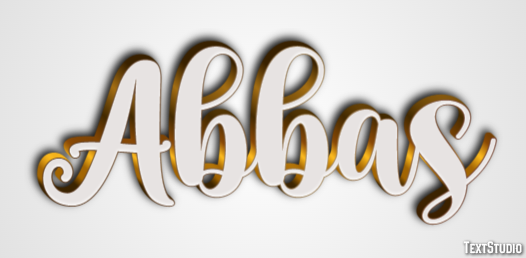 Abbas Efecto de Texto