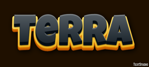 Terra Efekt tekstowy