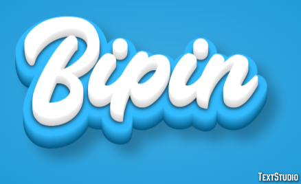 Bipin Text Effect