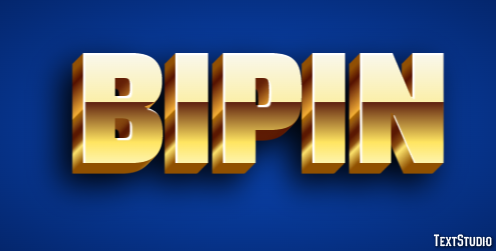 Bipin Text Effect
