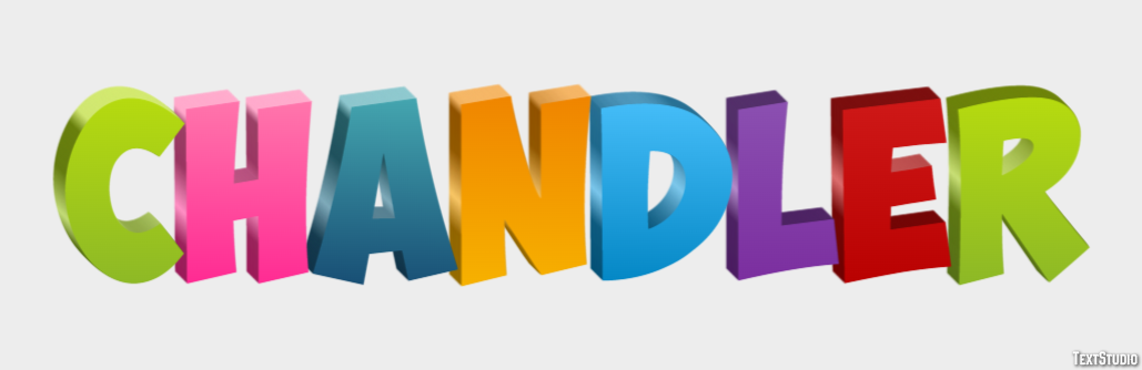 Chandler Efekt tekstowy