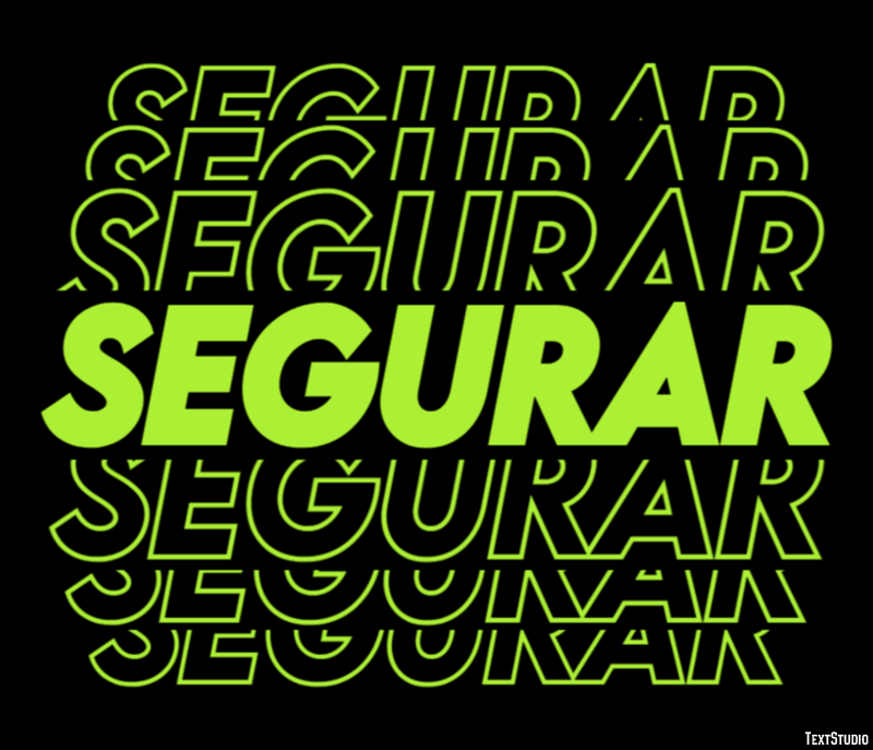 Segurar Text Effect