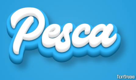 Pesca Efeito do texto