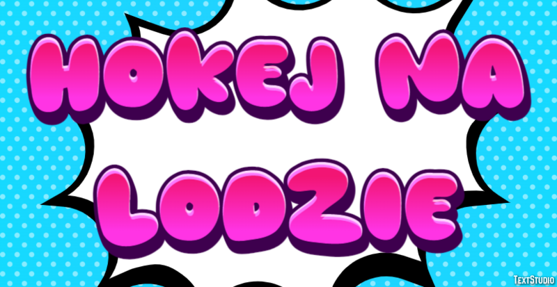 Hokej na lodzie Efekt tekstowy