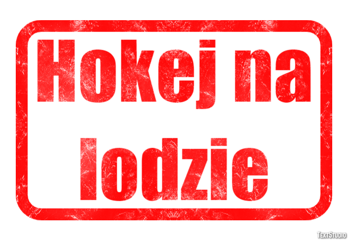 Hokej na lodzie Effetto testo