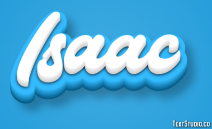 Isaac Texteffekt
