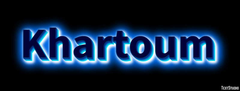 Khartoum Texteffekt