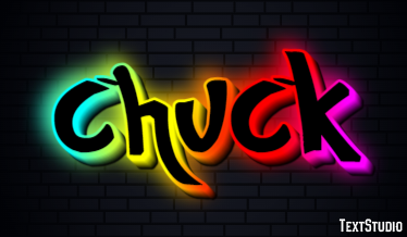 Chuck Text Effect