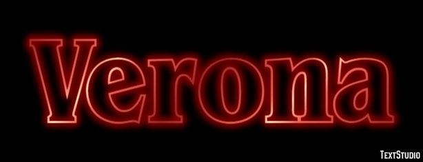 Verona Efekt tekstowy