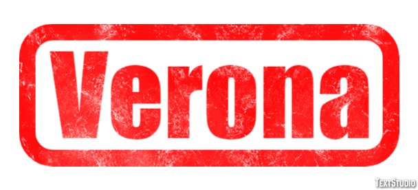 Verona Efekt tekstowy