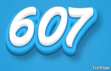 607 Text Effect