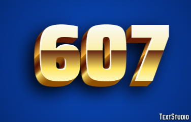 607 Text Effect