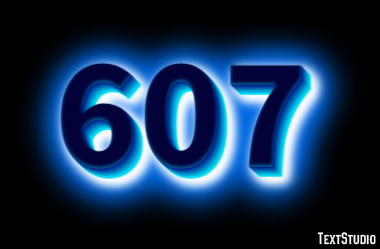 607 Text Effect