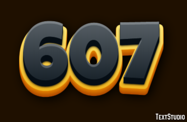 607 Text Effect