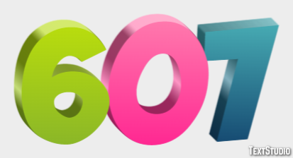 607 Text Effect