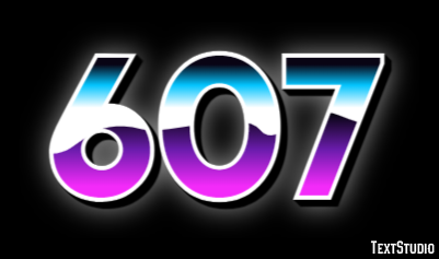 607 Text Effect