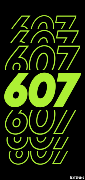 607 Text Effect