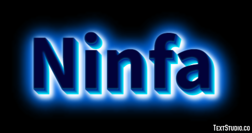 Ninfa Effetto testo