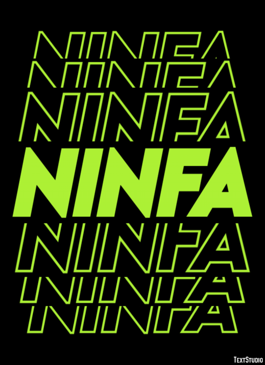 Ninfa Effetto testo