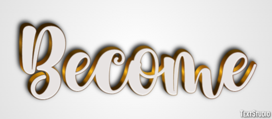 Become Texteffekt