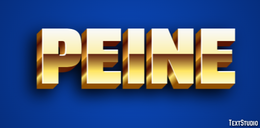Peine Effet de Texte