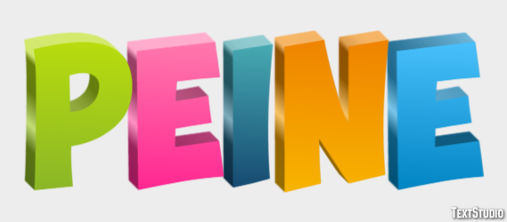 Peine Effet de Texte