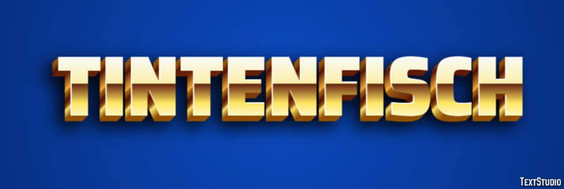 Tintenfisch Texteffekt