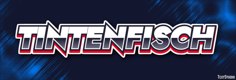 Tintenfisch Texteffekt