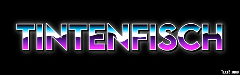 Tintenfisch Texteffekt