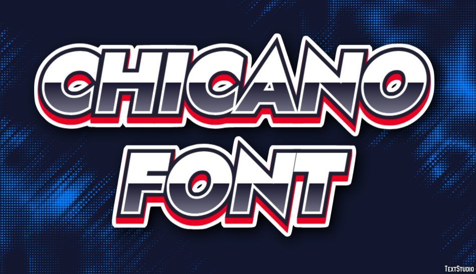 Chicano Font Text Effect