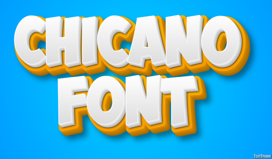 Chicano Font Text Effect