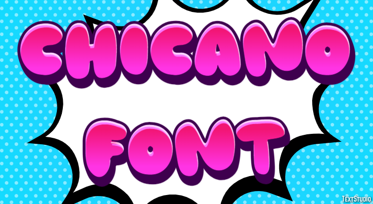 Chicano Font Text Effect