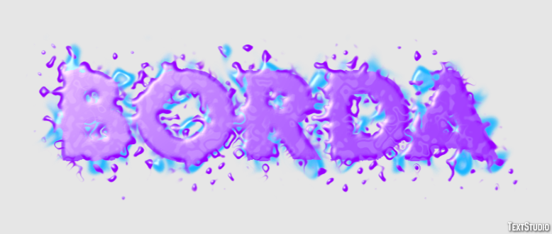 Borda Efecto de Texto