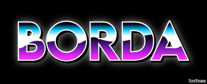 Borda Efecto de Texto