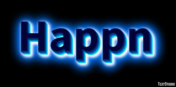 Happn Texteffekt